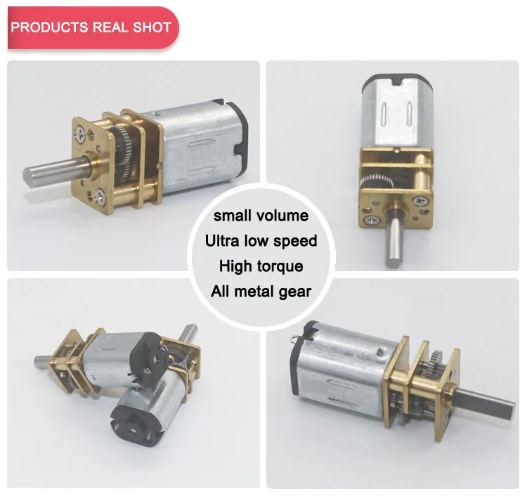 12V 600rpm  DC Gear Motor