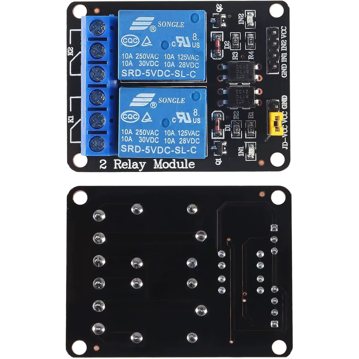 5V 2 Channel Relay Module