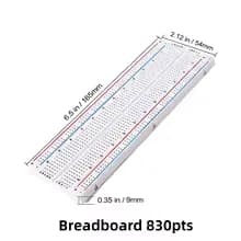 BreadBoard 830 Tie Points